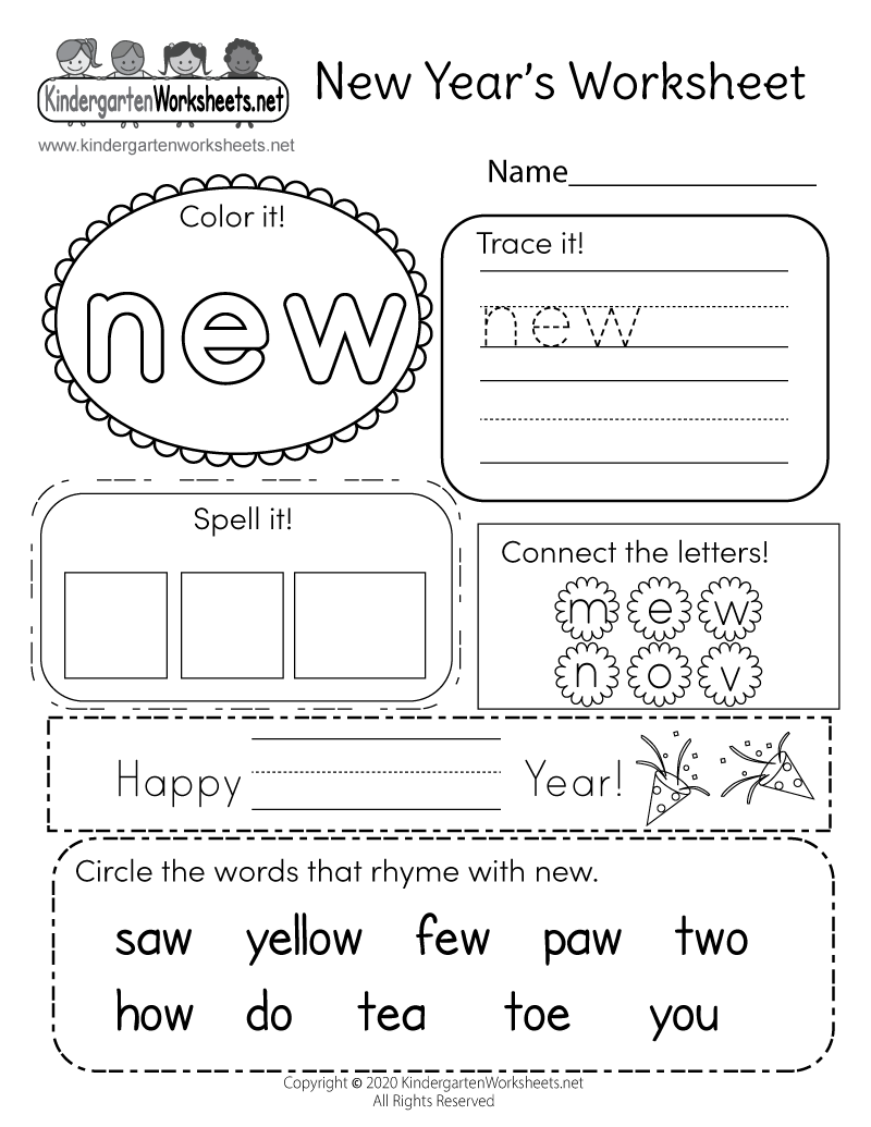 New Year S Worksheet Free Printable Digital PDF New Year S Reading Worksheet Free Printable Digital PDF