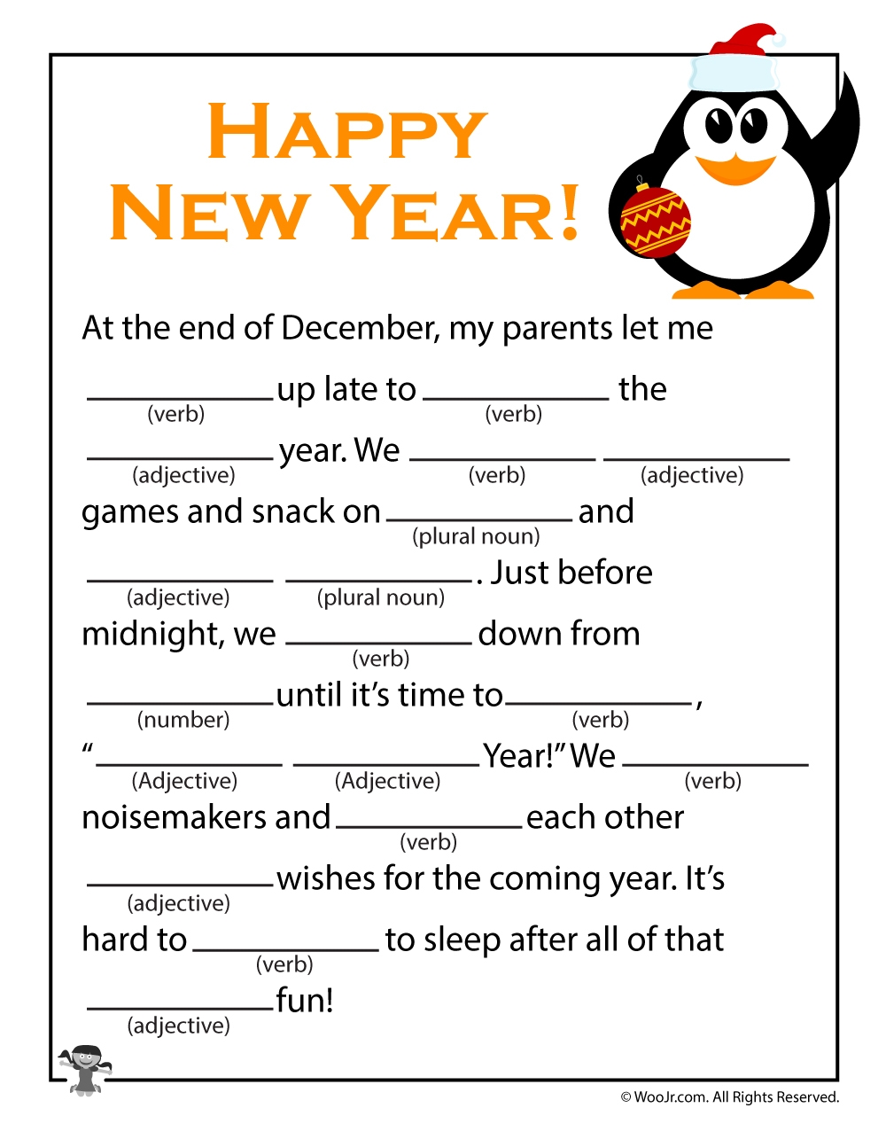 New Years Ad Libs Printable Games Woo Jr Kids Activities Children S Publishing New Years Ad Libs Printable Games Woo Jr Kids Activities Children S Publishing