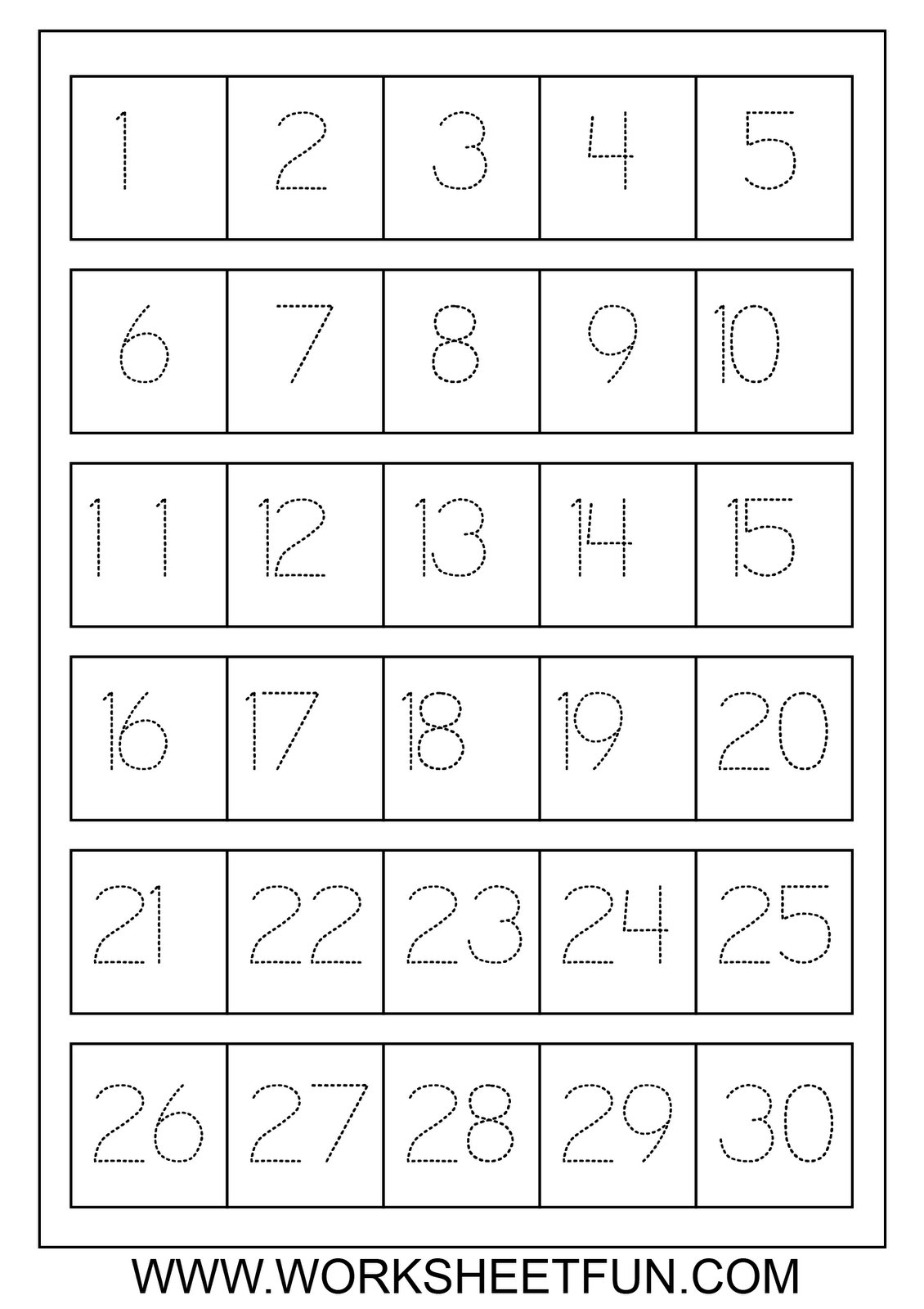 Number Chart 1 30 10 Free PDF Printables Printablee Free Printable Number Chart 1 30 Activity Shelter Worksheets Library