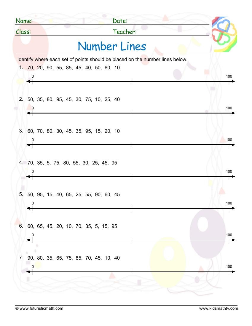 Free Printable Number Line To 10 Worksheet Freebie Finding Mom