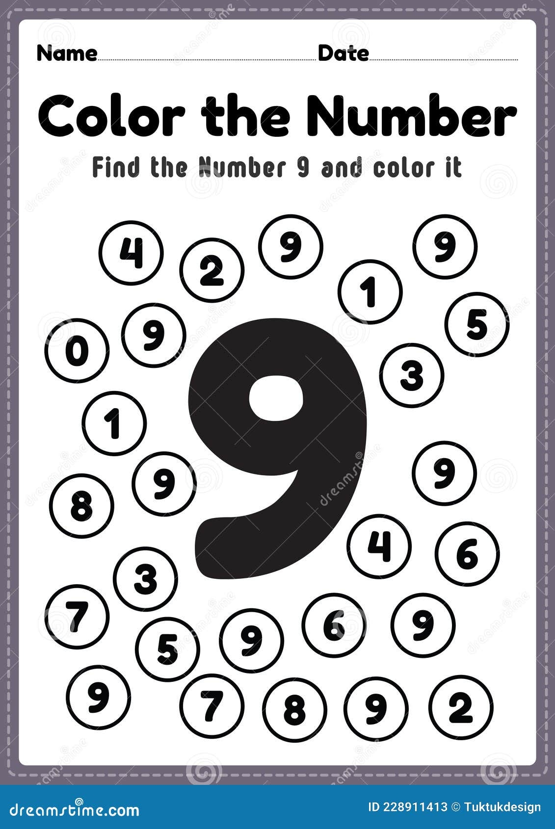 Number 9 Tracing Worksheets Free Printables Teach Prints