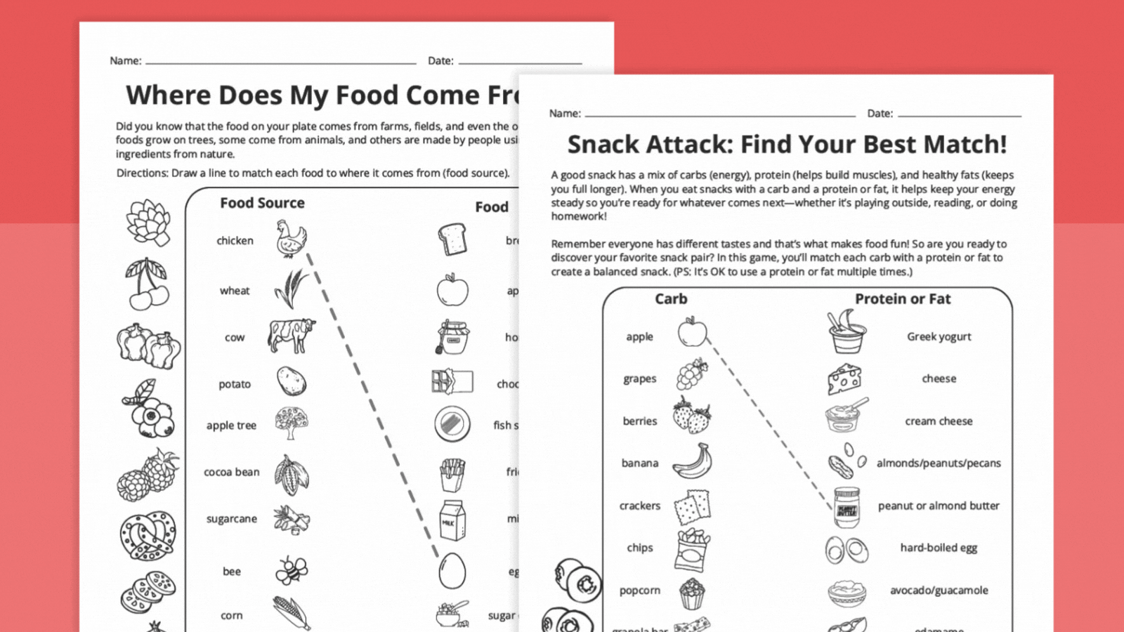 Nutrition Worksheets Free Printable Ideas And Templates