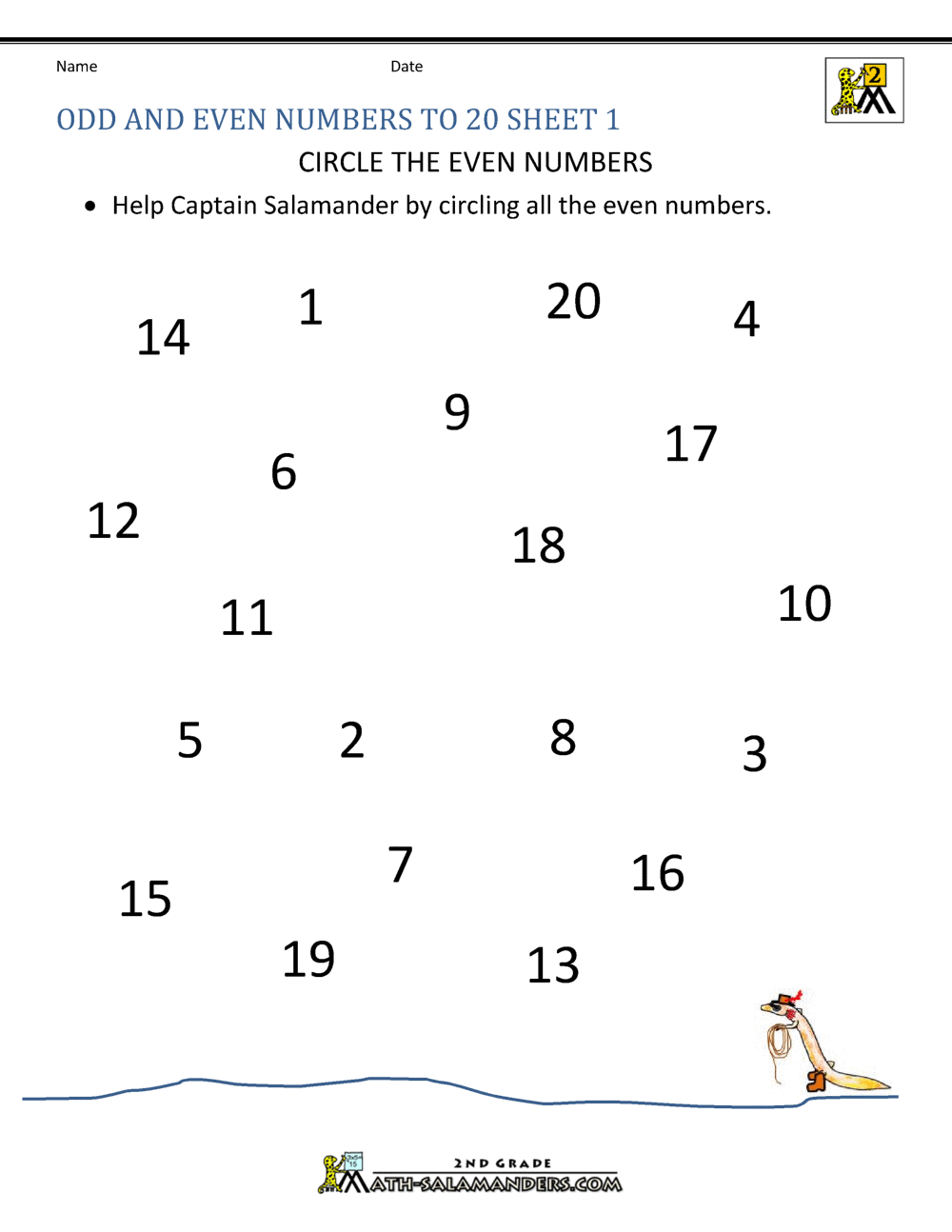 Printable Odd And Even Numbers Worksheet Odd And Even Digital For Grade 1 2 Made By Teachers