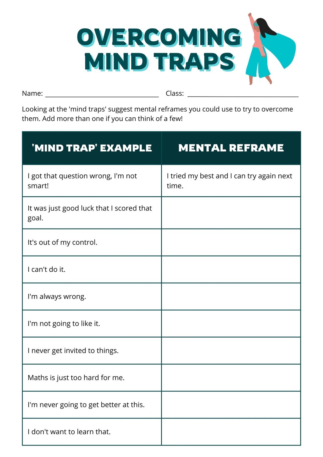 Page 2 Free And Customizable Mental Health Templates Canva