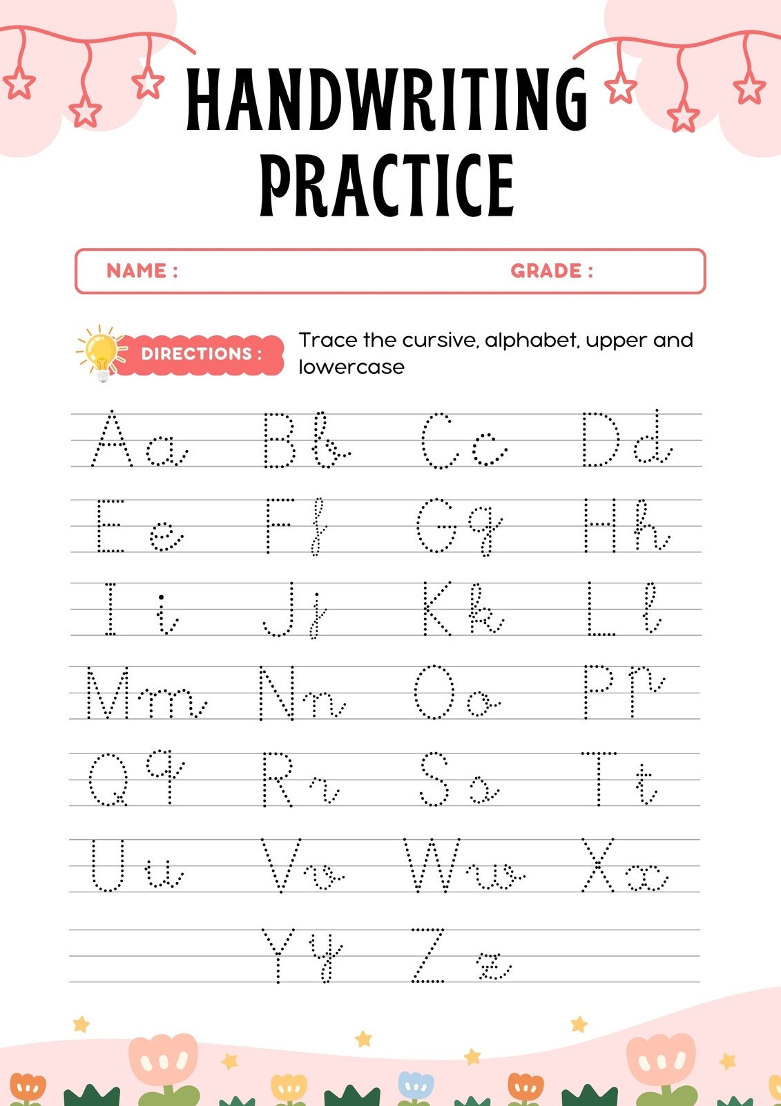 Page 5 Free Custom 1st Grade Writing Worksheet Templates Canva