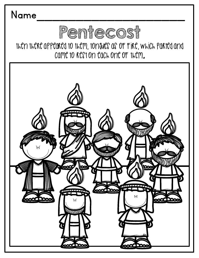 Pentecost Craft Pentecost Coloring Made By Teachers Pentecost Craft Pentecost Coloring Made By Teachers
