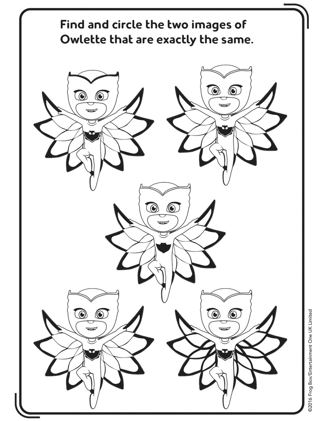 PJ Masks Activity Pages To Print At Home Studio Fun International
