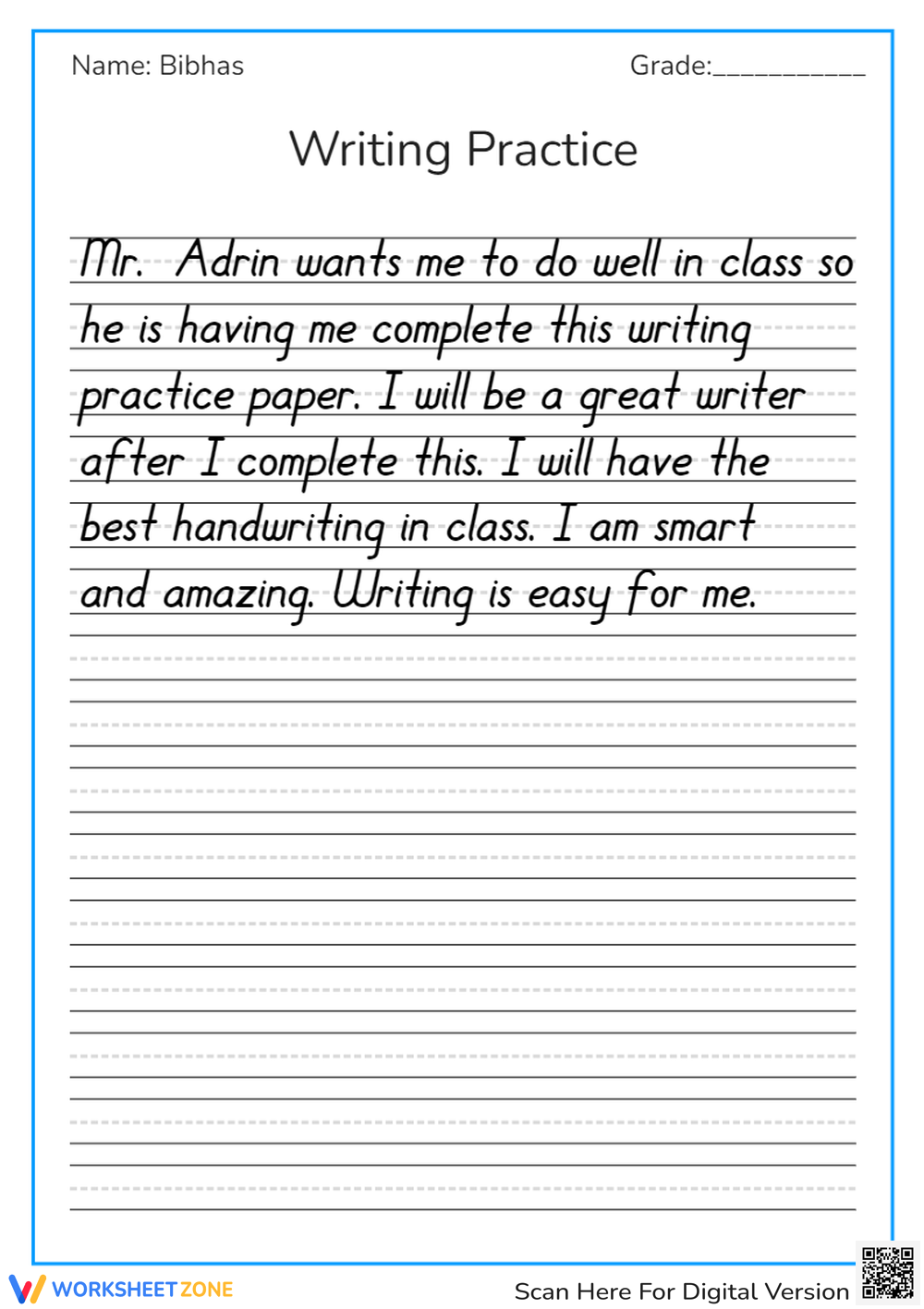 Printable 4th Grade Paragraph Worksheets