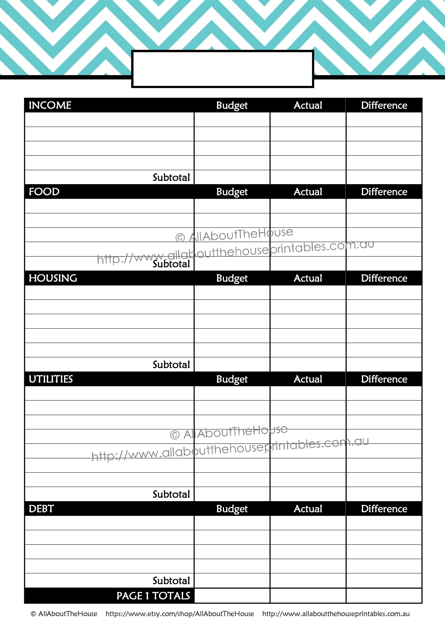 Printable Budget Planner Finance Binder Update All About Planners Printable Budget Planner Finance Binder Update All About Planners