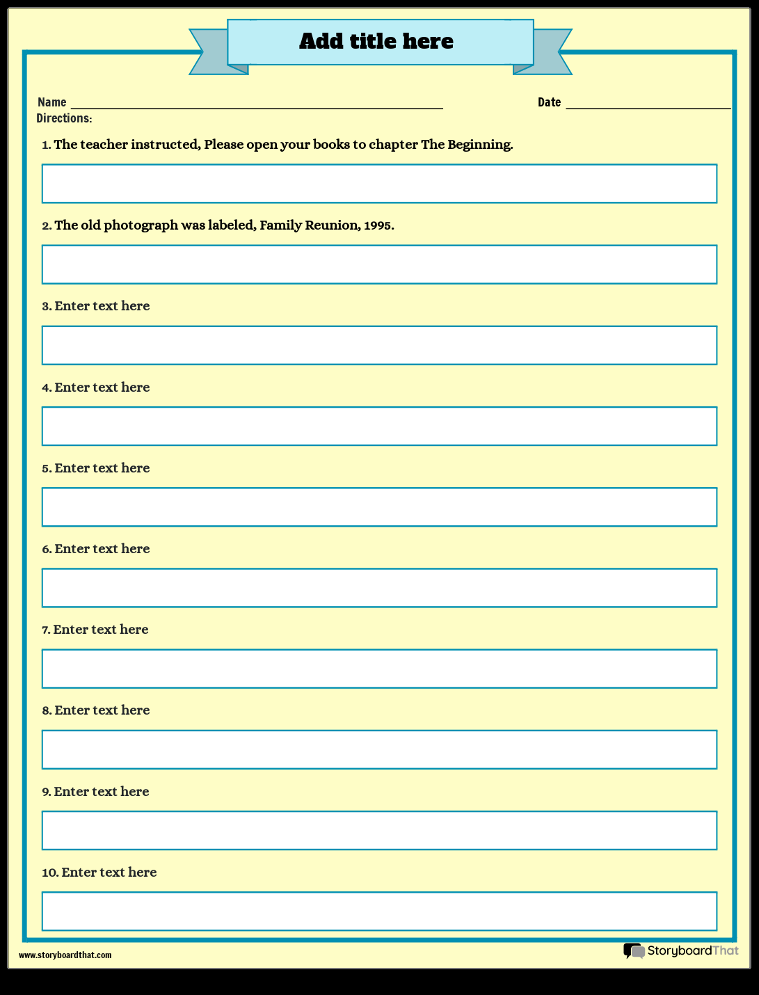 Quotation Marks Worksheets Practice With Storyboard That Quotation Marks Worksheets Practice With Storyboard That