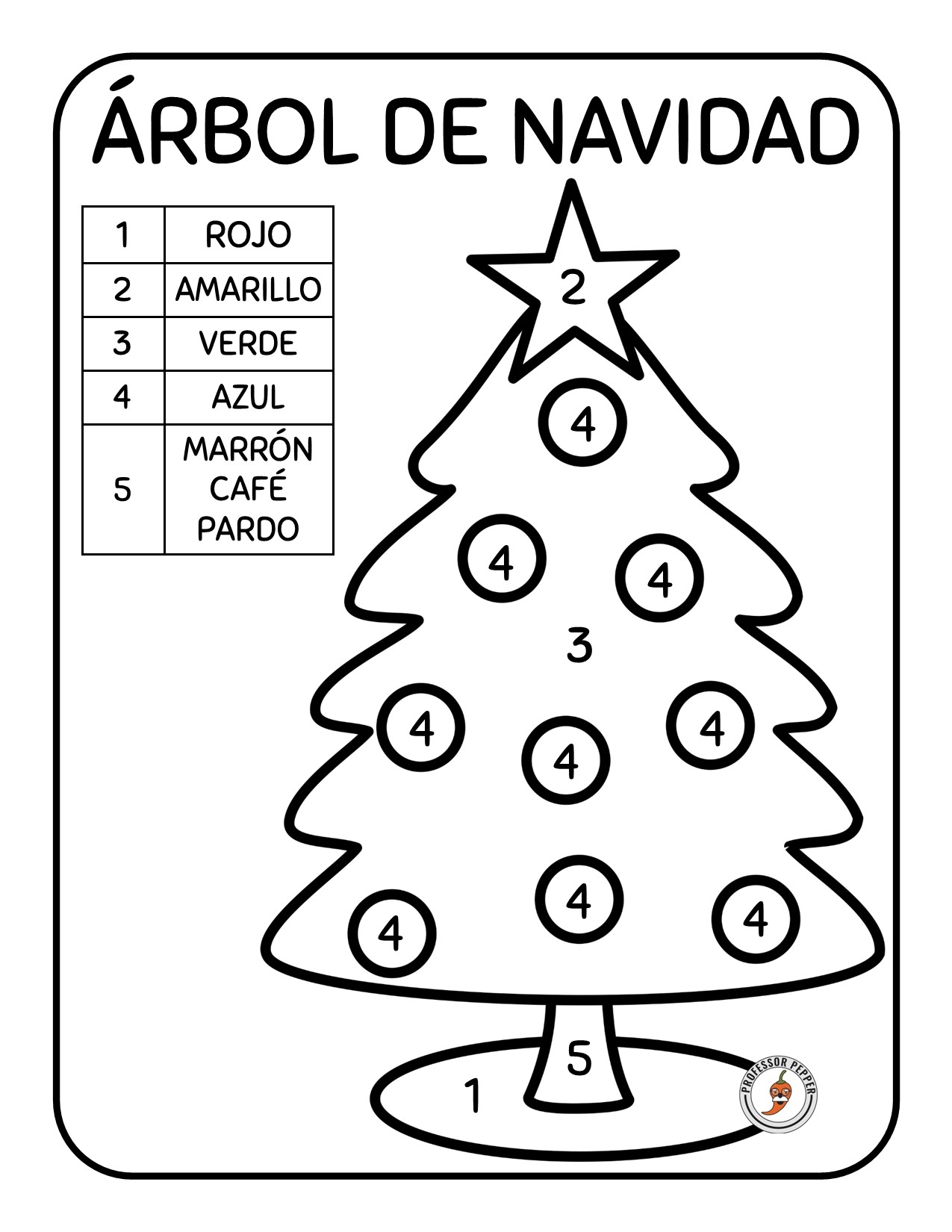 Rboles De Navidad Spanish Christmas Trees Made By Teachers