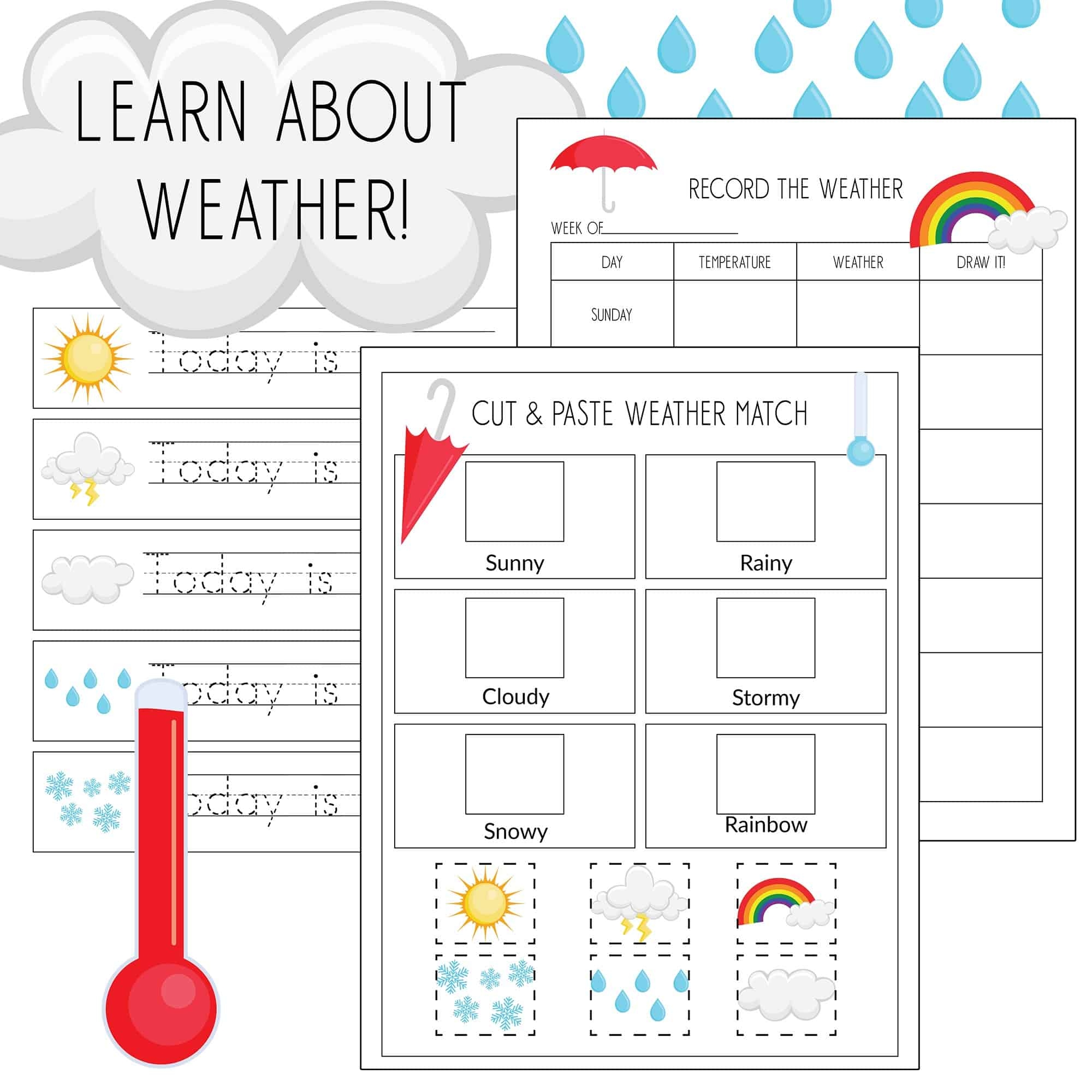 Printable Weather And Climate Activities Worksheet Earth Science For Grade 1 Made By Teachers