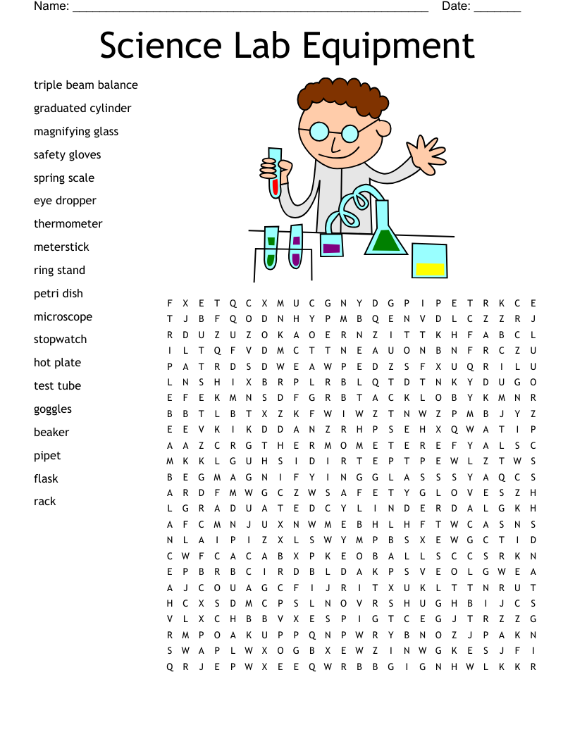 SCIENCE Grades 3 4 Word Search WordMint SCIENCE Grades 3 4 Word Search WordMint