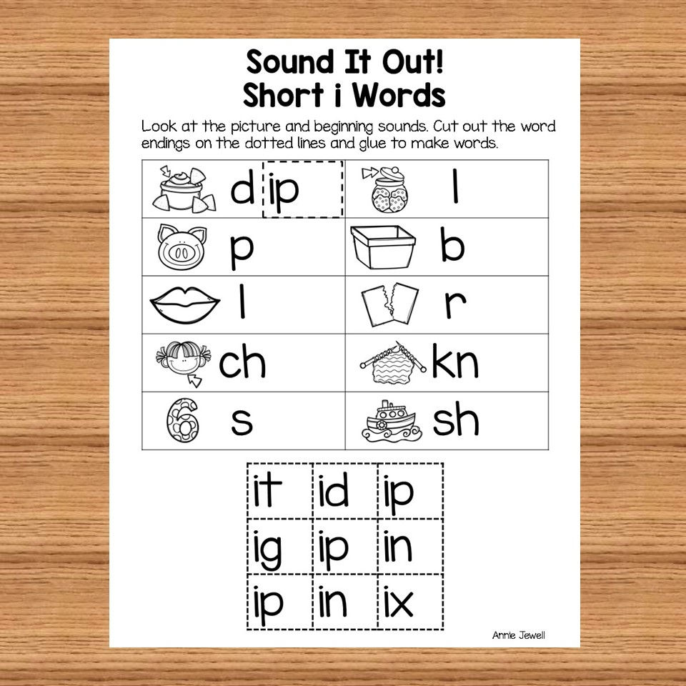 Short Vowel Worksheets And Printables Short I Made By Teachers