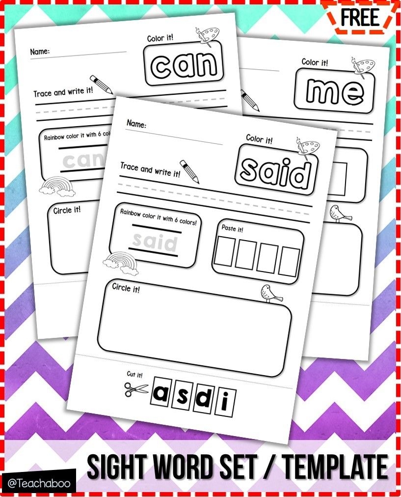 Read It Trace It Write It Fry S First 100 Sight Words Fun Early Learning