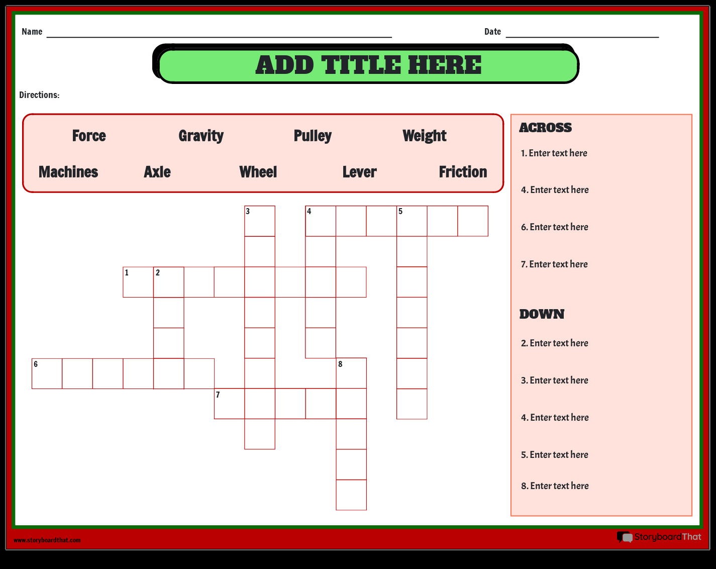 Simple Machine Crossword Learning Fun And Critical Thinking Skills For Childr Simple Machine Crossword Learning Fun And Critical Thinking Skills For Childr