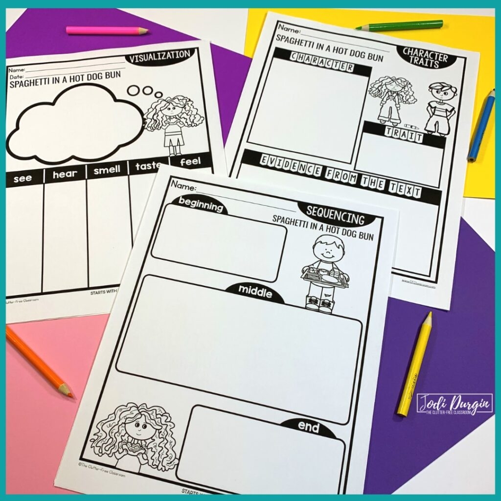 Spaghetti In A Hot Dog Bun Activities And Lesson Plans For 2026 Teaching With Jodi Durgin And Company