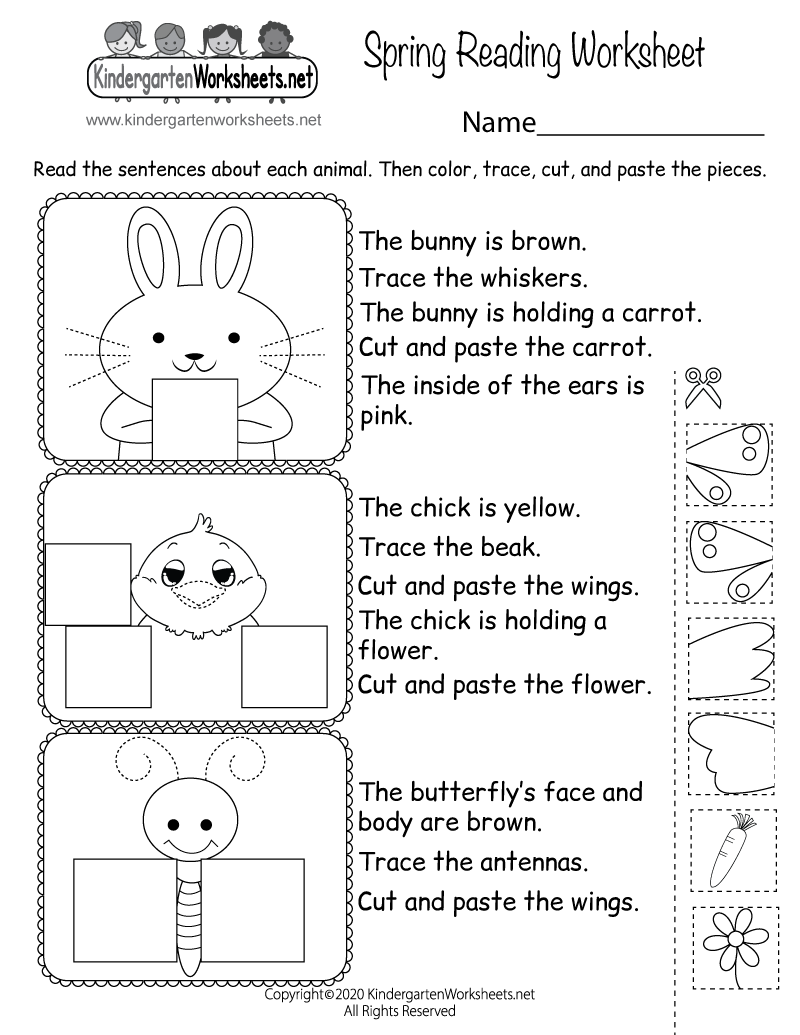 Spring Reading Worksheet Free Printable Digital PDF Spring Reading Worksheet Free Printable Digital PDF