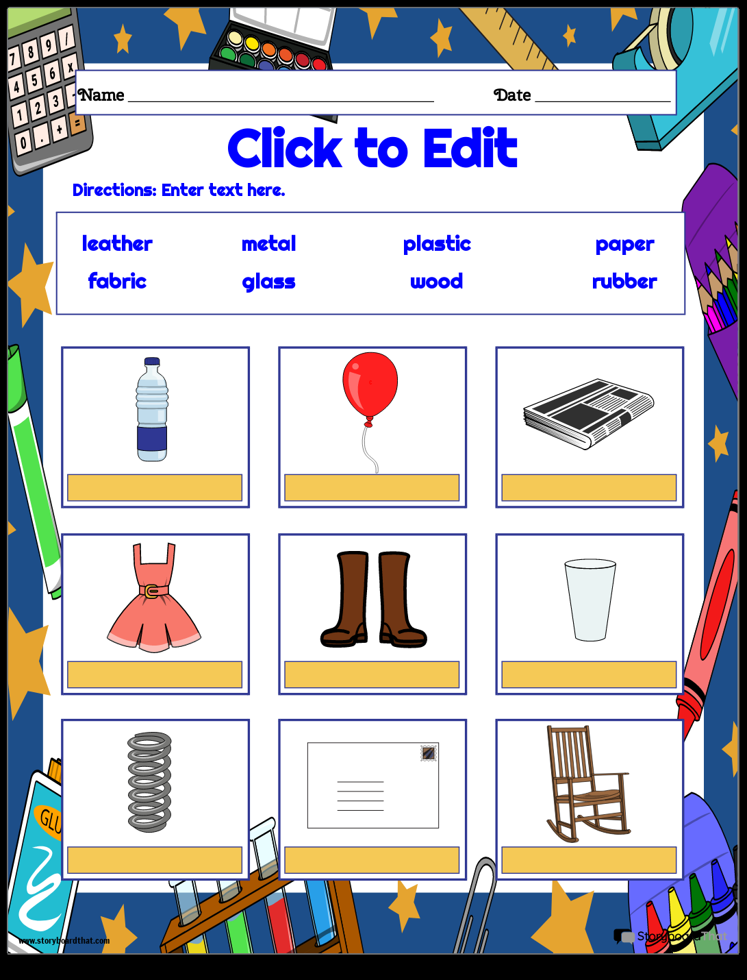 Storyboard That Properties Of Minerals Worksheets For 2025