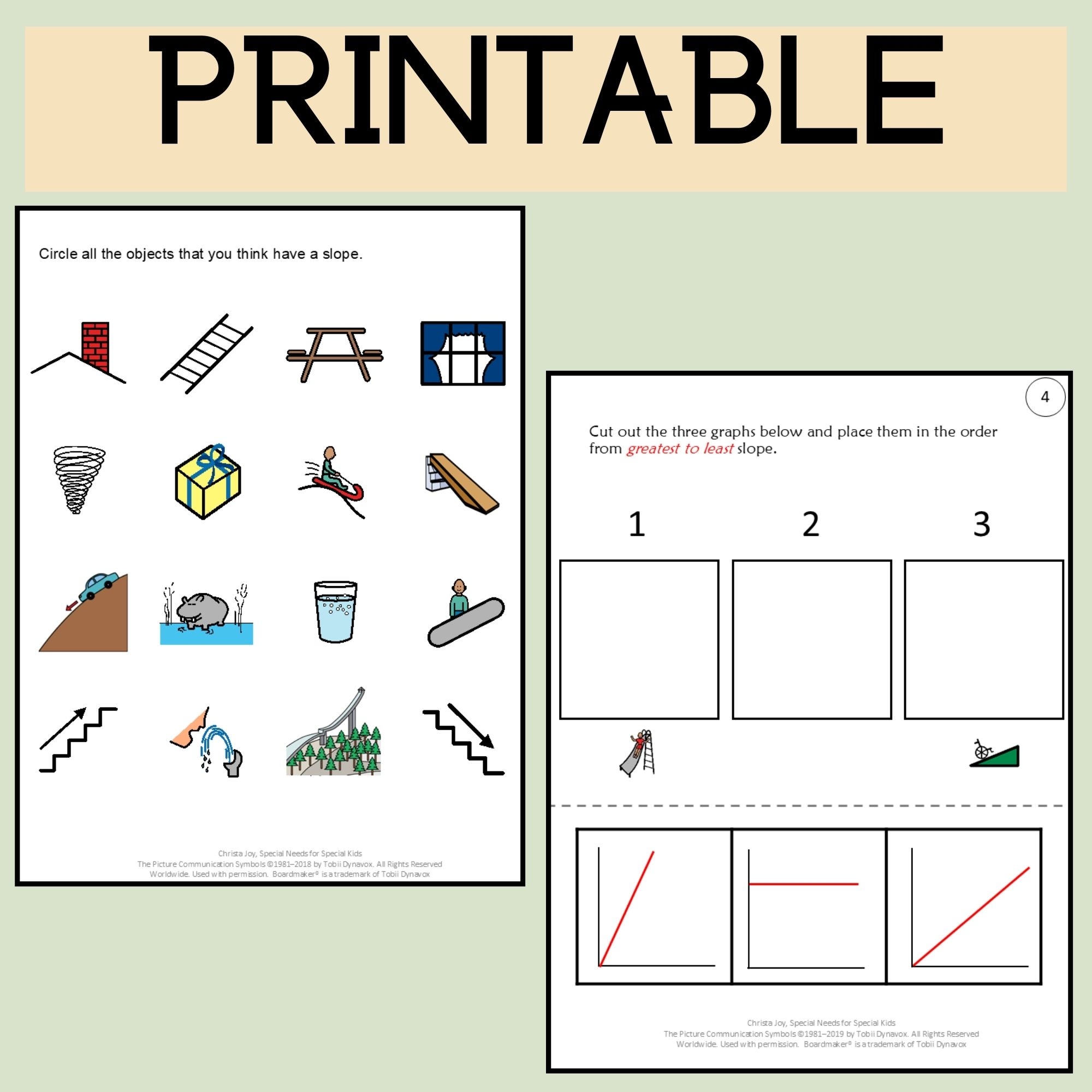 Super Simple Slope Worksheets For High School Special Education Easy Algebra Special Needs For Special Kids Super Simple Slope Worksheets For High School Special Education Easy Algebra Special Needs For Special Kids