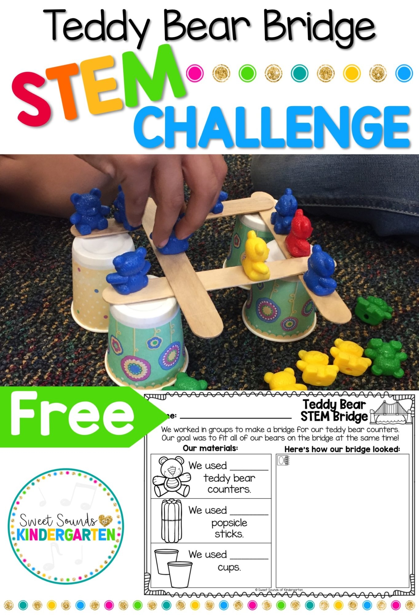 Teddy Bear Bridge STEM Challenge