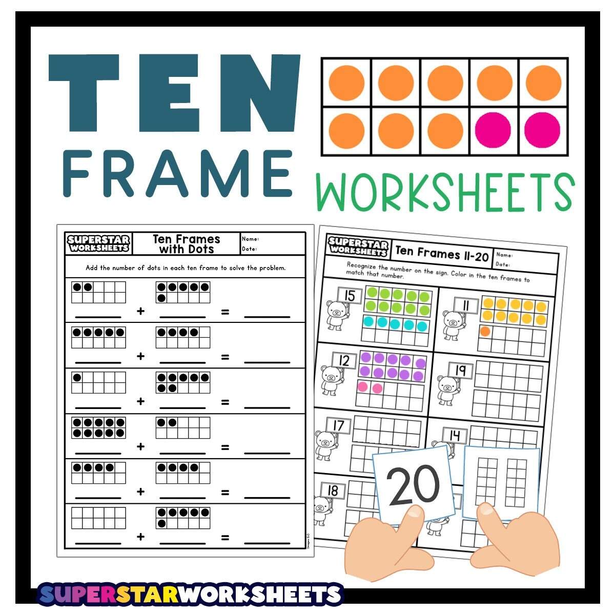 Ten Frame Worksheets Superstar Worksheets Ten Frame Worksheets Superstar Worksheets