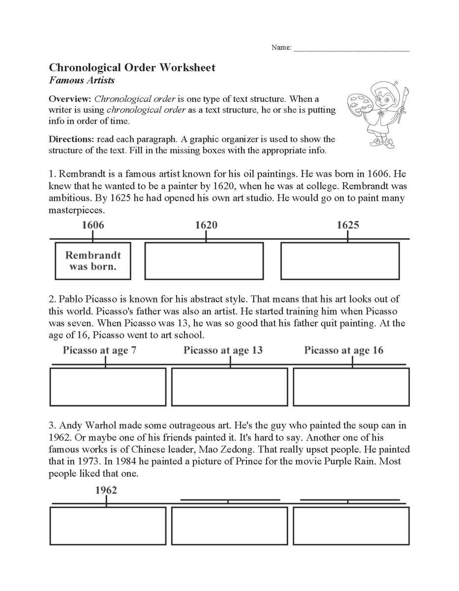 Text Structure Worksheets Free For Primary Grades