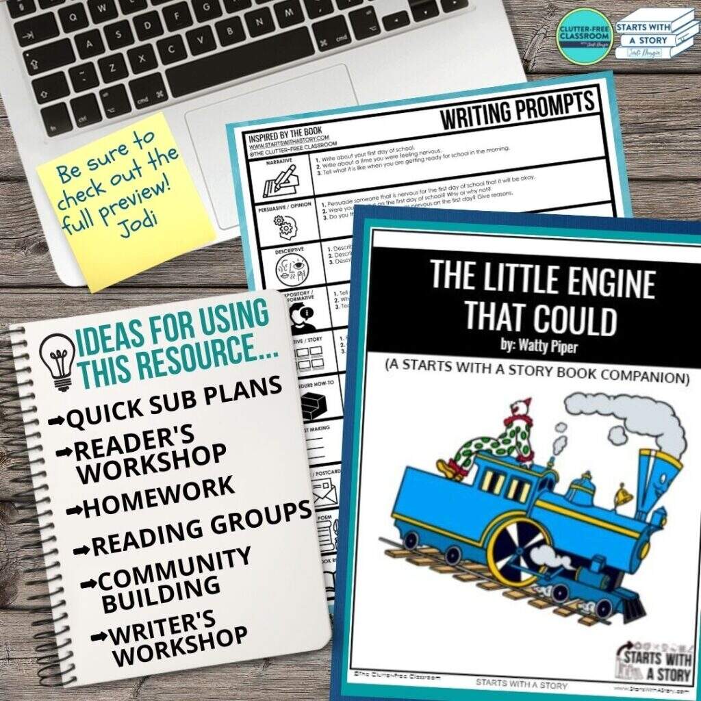 The Little Engine That Could Activities And Lesson Plans For 2026 Teaching With Jodi Durgin And Company