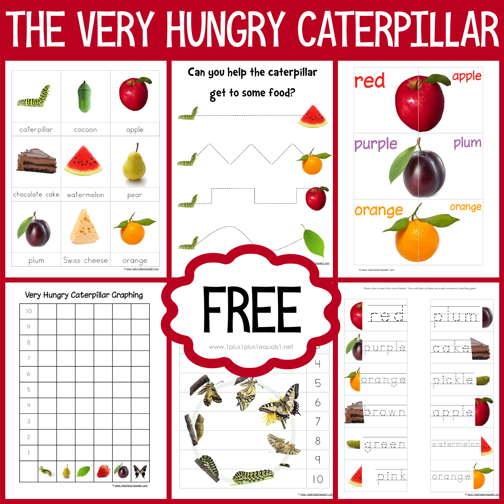 The Very Hungry Caterpillar Printables Free The Very Hungry Caterpillar Printables Free