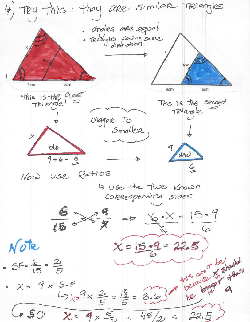 Unit 7 4 Similar Triangles MR MART NEZ S MATH VIRTUAL CLASSROOM JH