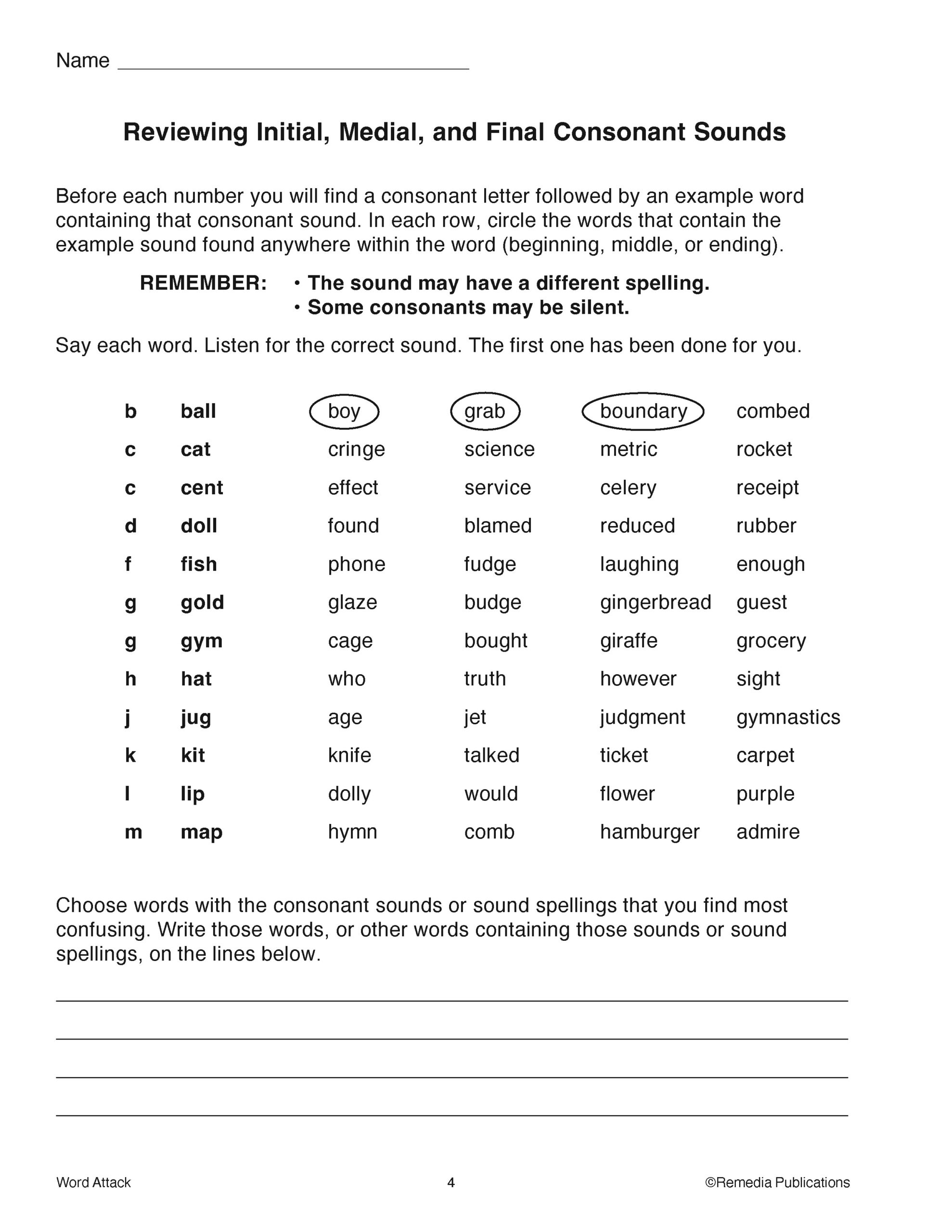 Word Attack Phonics And Decoding For Older Students Made By Teachers