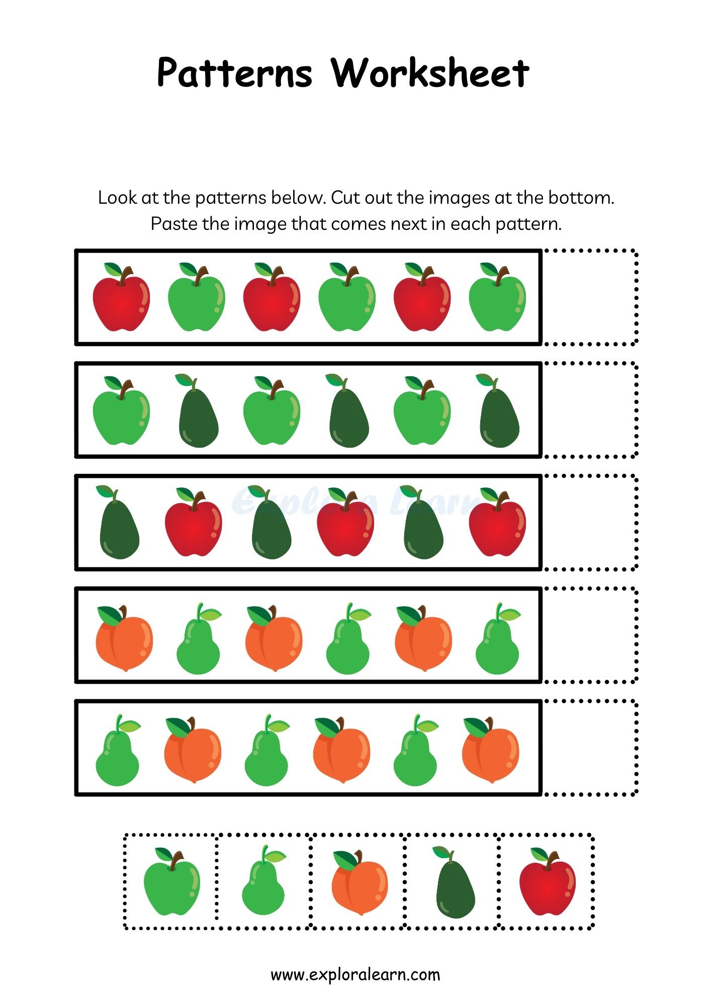 Worksheets For Visual Attention In ADHD Autistic Kids