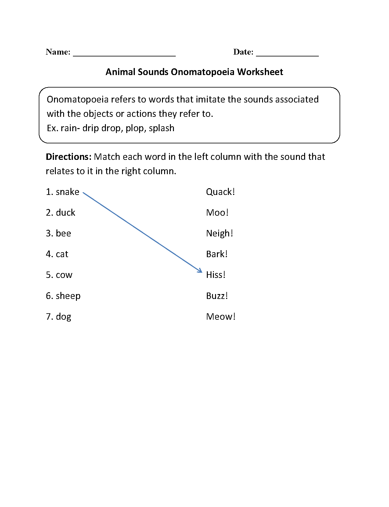 Worksheets Library Onomatopoeia Worksheets Worksheets Library Worksheets Library Onomatopoeia Worksheets Worksheets Library