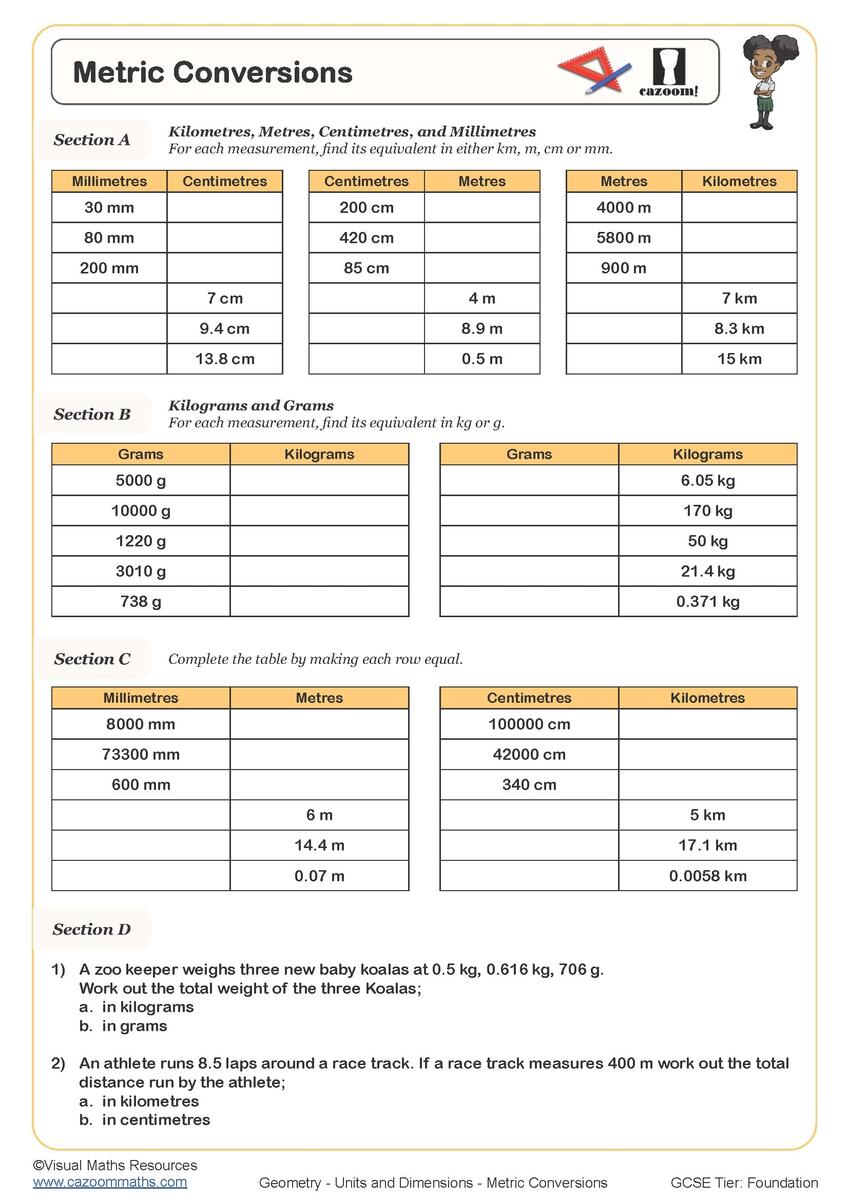 Year 8 Units And Dimensions Worksheets PDF Printable Worksheets