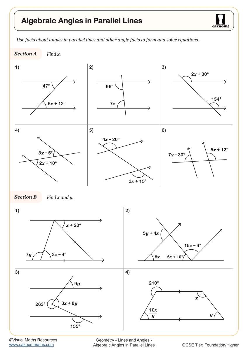 Year 9 Solving Equations Worksheets PDF Printable Worksheets