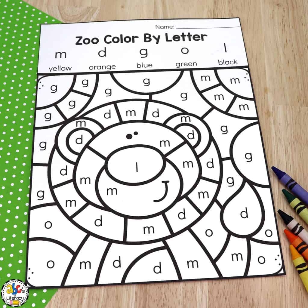 Sweet Treats Color By Alphabet Letter Worksheets For Preschoolers FREE